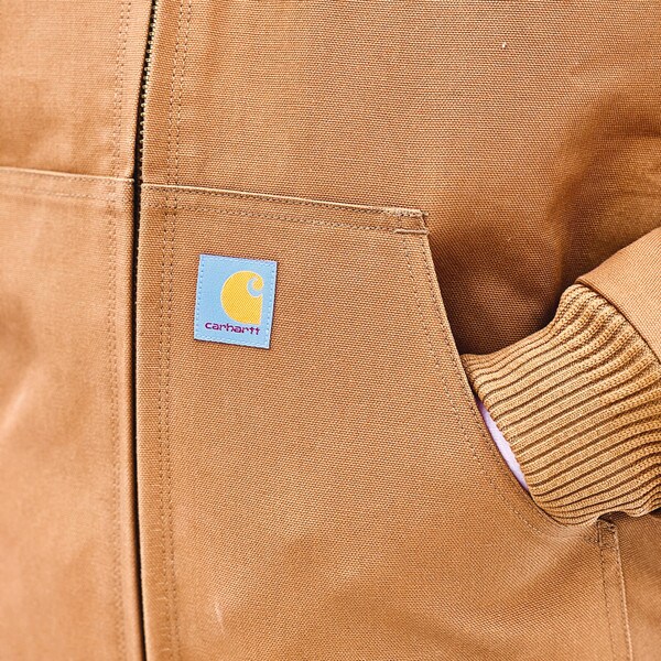Carhartt I-State Brown Quilted Flannel Jacket